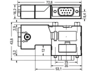 Wago 750-971 Profıbus Konnektörü 9 Kutuplu - 5