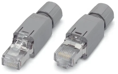Wago 750-975 Ethernet Rj-45 Konnektörü, Ip20 Ethernet 10/100 Mbit/S Yerinde Montaj İçin - 1