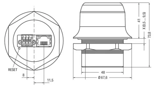 Wago 758-919 Kablosuz Access Point; Wlan/Bluetooth® İçin, Açık Alanda 200 Metre Etkin - 3