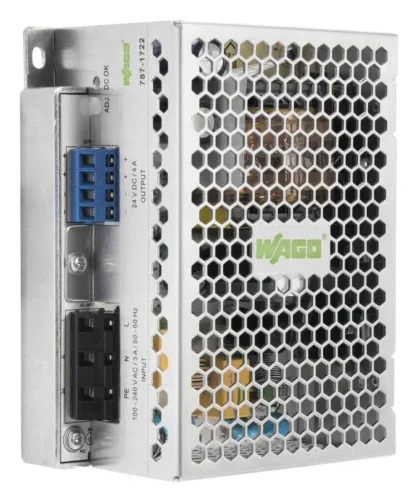 Wago 787-1722 1 Fazlı 24 VDC Çıkış Gerilimi 5 A Çıkış Akımı Eco Güç Kaynağı - 1