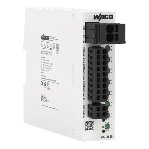 Wago 787-3668 Elektronik Devre Kesici 8 Kanallı 24 Vdc 1-10 A Sinyal Kontağı - 1