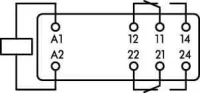 Wago 788-172 2 Kontak 8 A 24 Vac Röle - 2