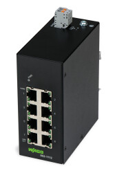 Wago 852-1112 8 Port 1000Base-T Endüstriyel Eco Switch - 2