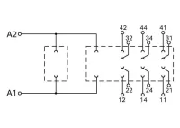 Wago 858-100 4 Kontak Röle Soketi - 3