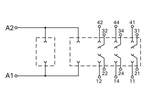 Wago 858-100 4 Kontak Röle Soketi - 3