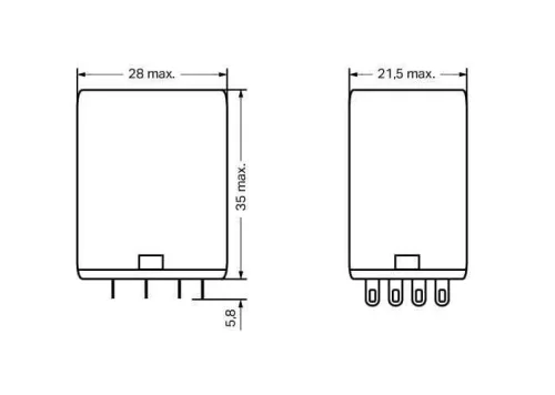 Wago 858-150 4 Kontak Manuel Çalıştırmalı 5 A 24 Vdc Röle - 3