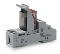 Wago 858-508 4 Kontak Manuel Çalıştırmalı 5 A 230 Vac Röle Takımı - 1