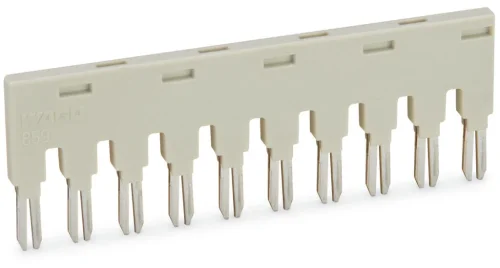 Wago 859-410 Köprü Köprü Yuvası İçin 10 Yollu Yalıtımlı Açık Gri - 1