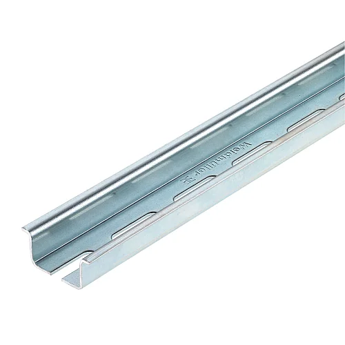 Weidmüller 0236500000 TS 35X15/LL 2M/ST/ZN Çelik Delikli Ray - 1