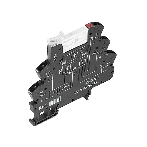 Weidmüller 1122950000 TRZ 230VAC RC 1CO 230VAC 250V 6A Yaylı 1CO Kontak Röle - 1