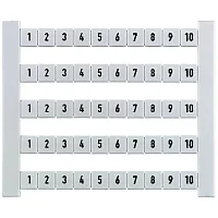 Weidmüller 523060031 DEK 5 FWZ 31-40 Baskı 31 - 40 Markalama Etiketi - 1