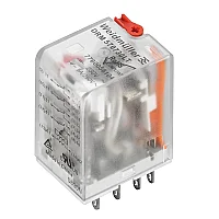 Weidmüller 7760056104 DRM570730LT 230VAC 5A 4 CO Kontak LED’li ve Test Butonlu Röle - 1