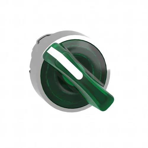 Schneider Electric ZB4BK1233 Yeşil Işıklı Mandal Buton Başlığı Ø22 2 Konumlu Sabit - 1